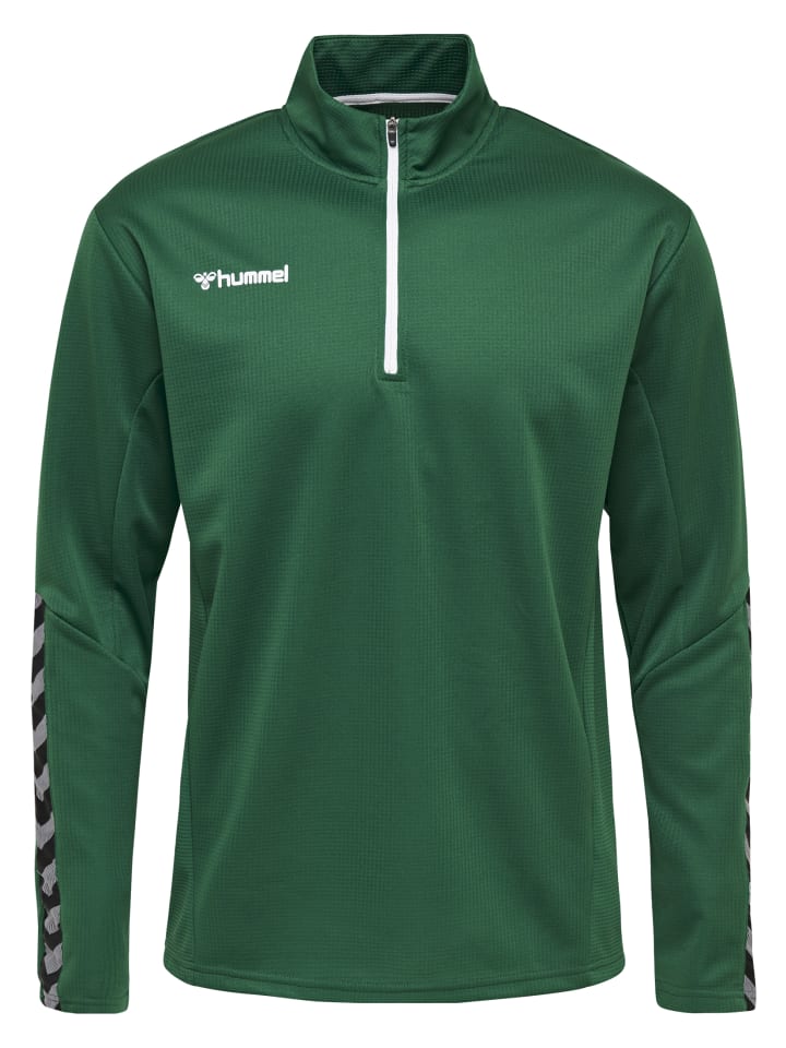 Hummel Hummel Halbreißverschluss Sweatshirt Hmlauthentic Kinder in EVERGREEN günstig kaufen