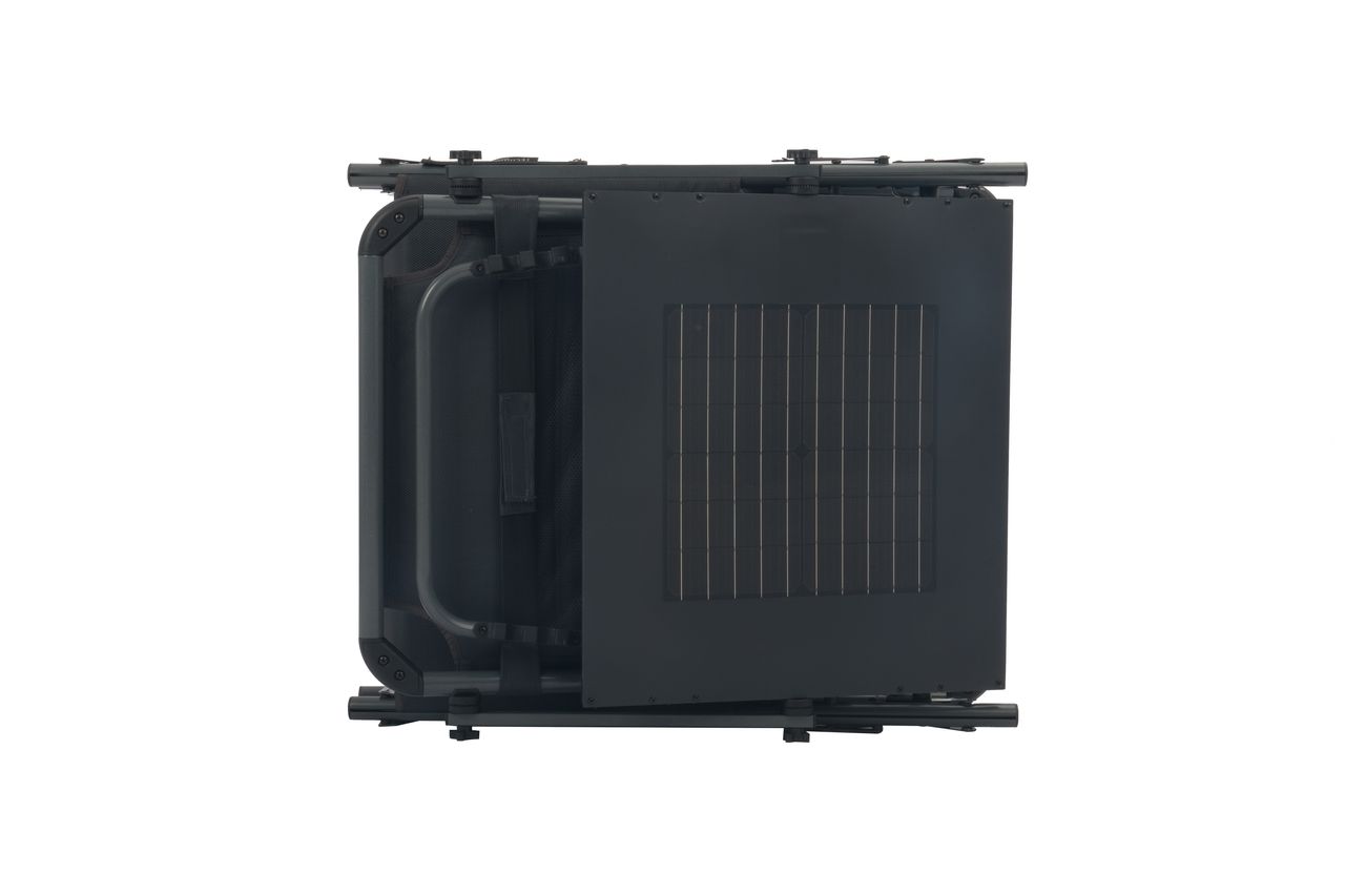 Technaxx faltbare 20 Watt Solar-Sonnenliege TX-275