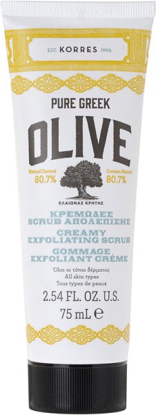 KORRES Pure Greek Olive Olive Creme Gesichtspeeling