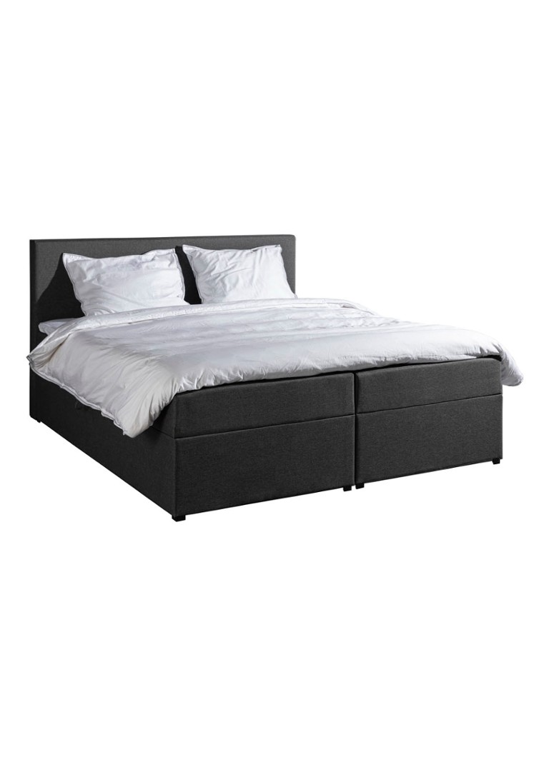 Sommier à lattes Bloemendaal Guardar avec espace de rangement, matelas et surmatelas inclus. Matelas et surmatelas inclus.