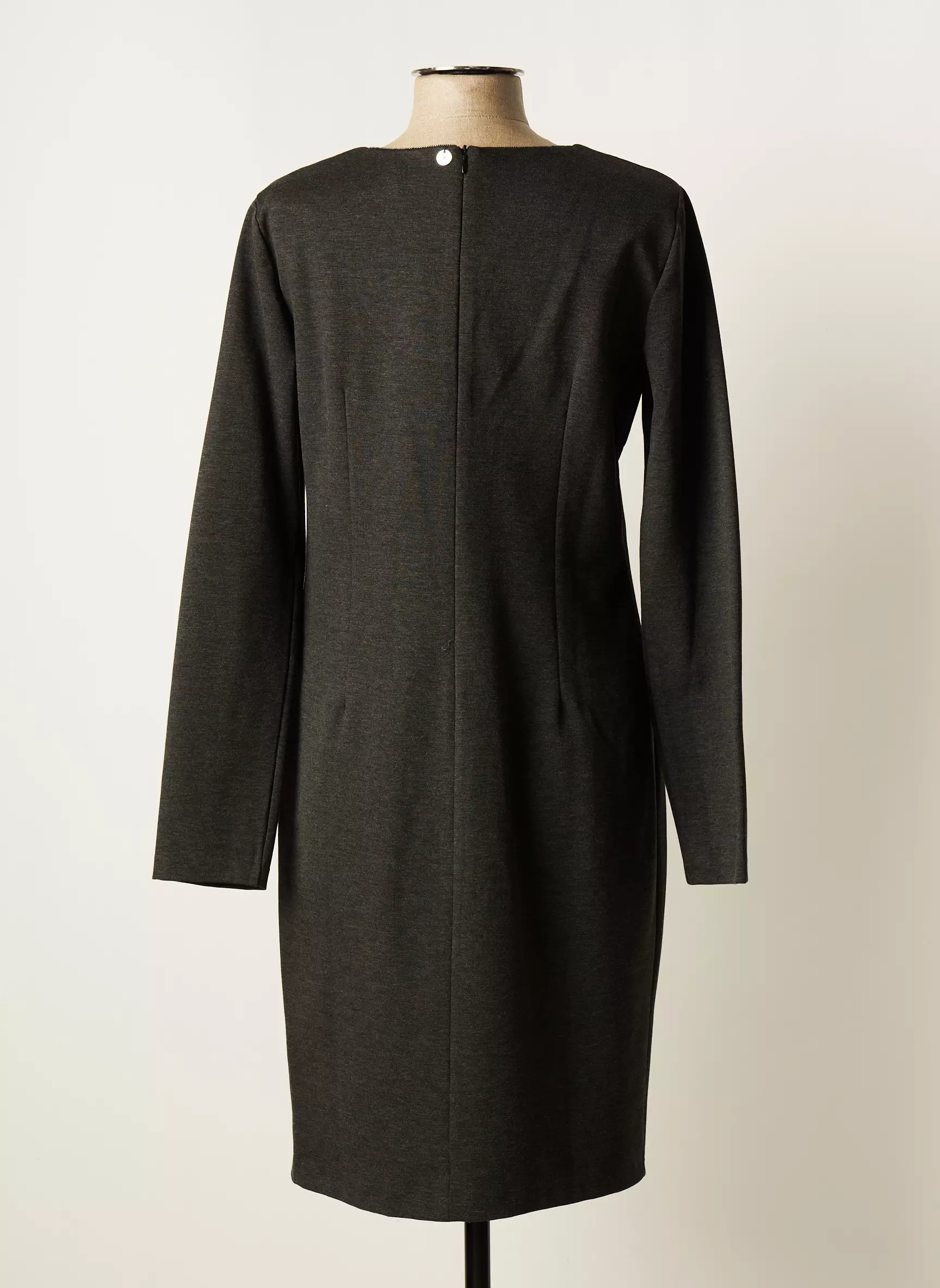 Ellei Robes Mi Longues Femme couleur gris