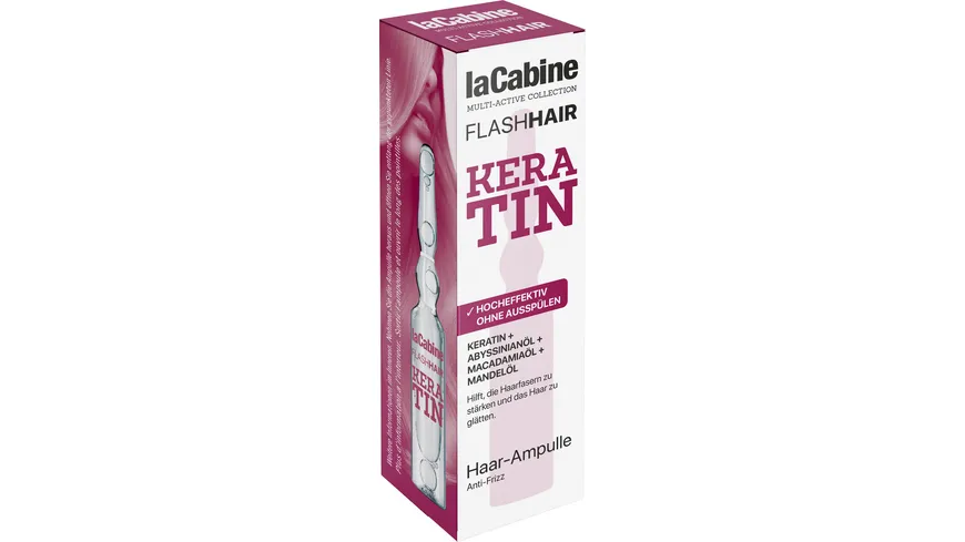 LACABINE Keratin Haarampulle 5 ml