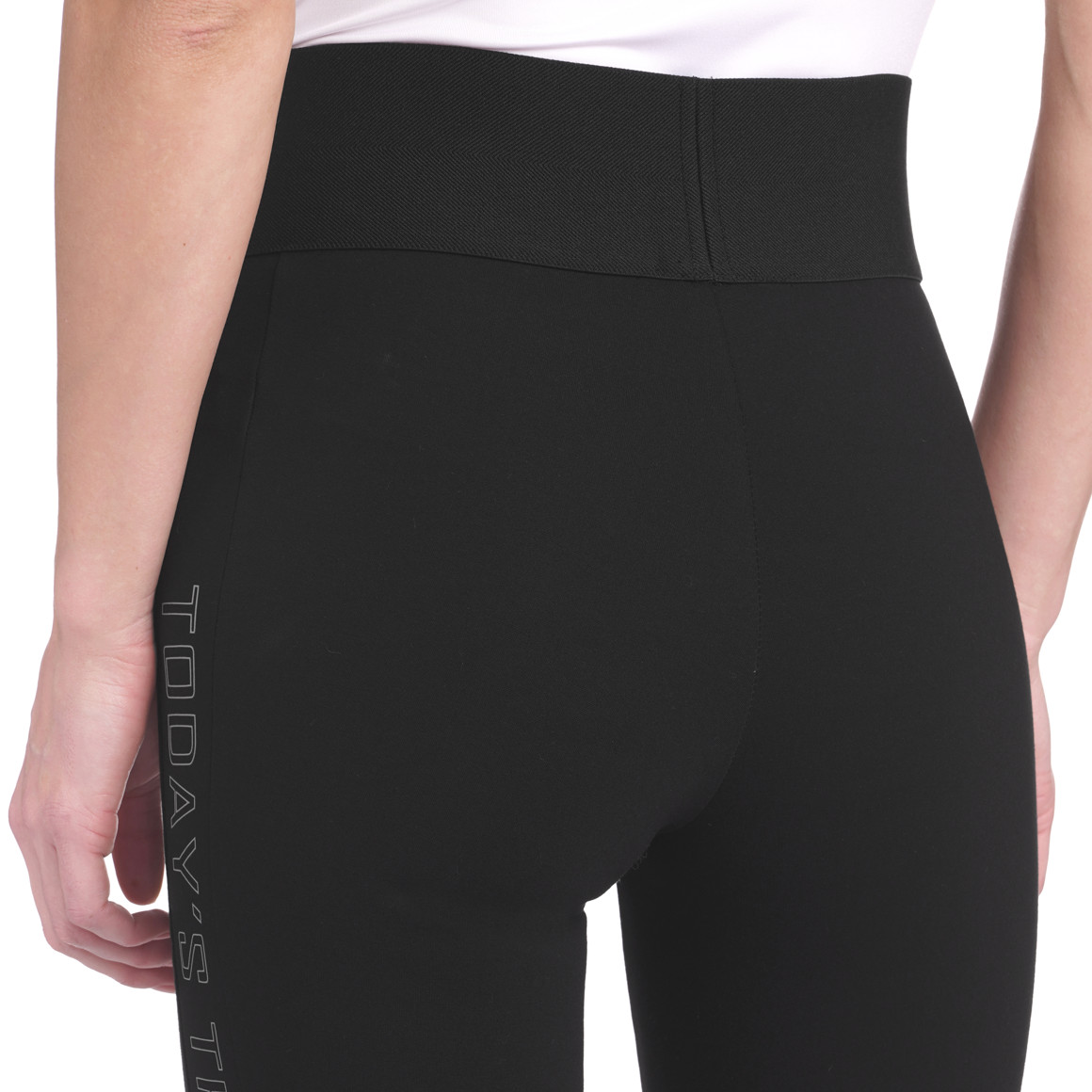 Damen Leggings mit extra breitem Bund