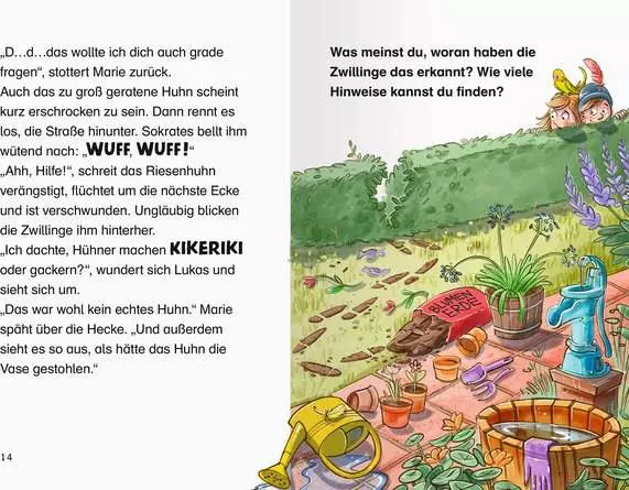 Die Jagd nach dem magischen Detektivkoffer, Band 3: Hühnerdieb gesucht!