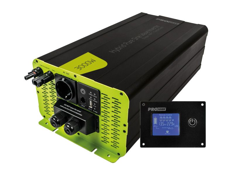 Pro-User PSI3000TX Hybrid reiner Sinus-Wechselrichter
