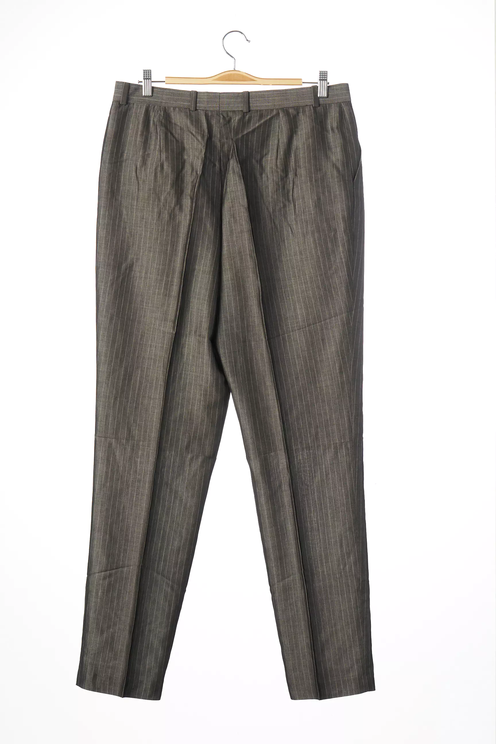 Bernard Zins Pantalons Droits Homme couleur gris