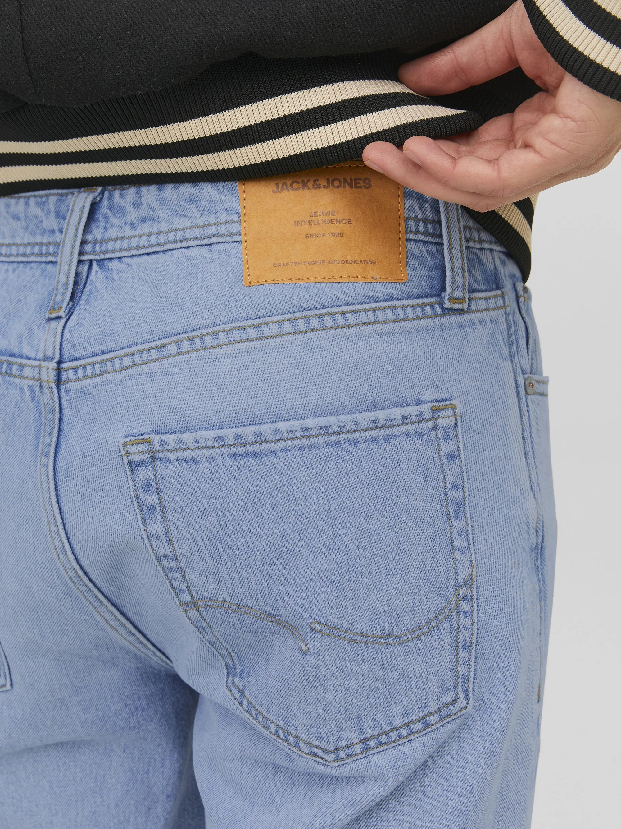 Jack & Jones JJIEDDIE JJORIGINAL - Vaqueros holgados