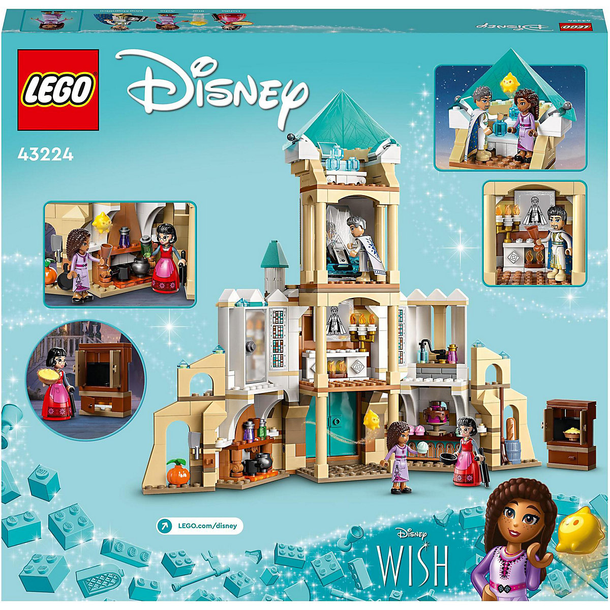 LEGO®   Princess 43224 König Magnificos Schloss