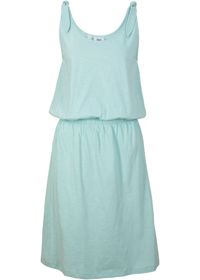 Jersey-Kleid mit Knotendetails