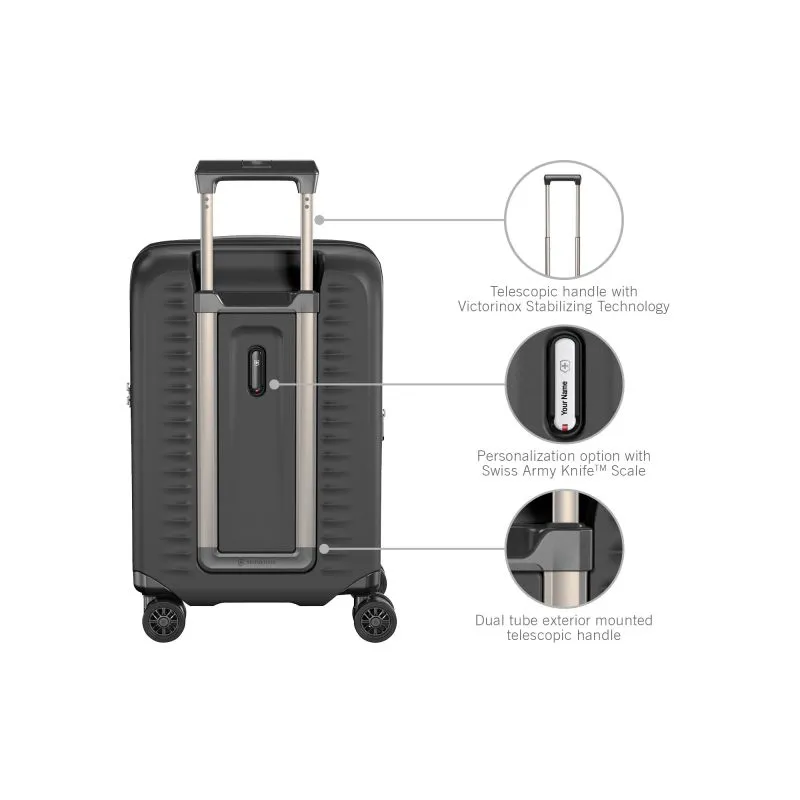 Victorinox Airox Advanced Frequent Flyer Carry-On Erweiterbar (55 cm) - Black
