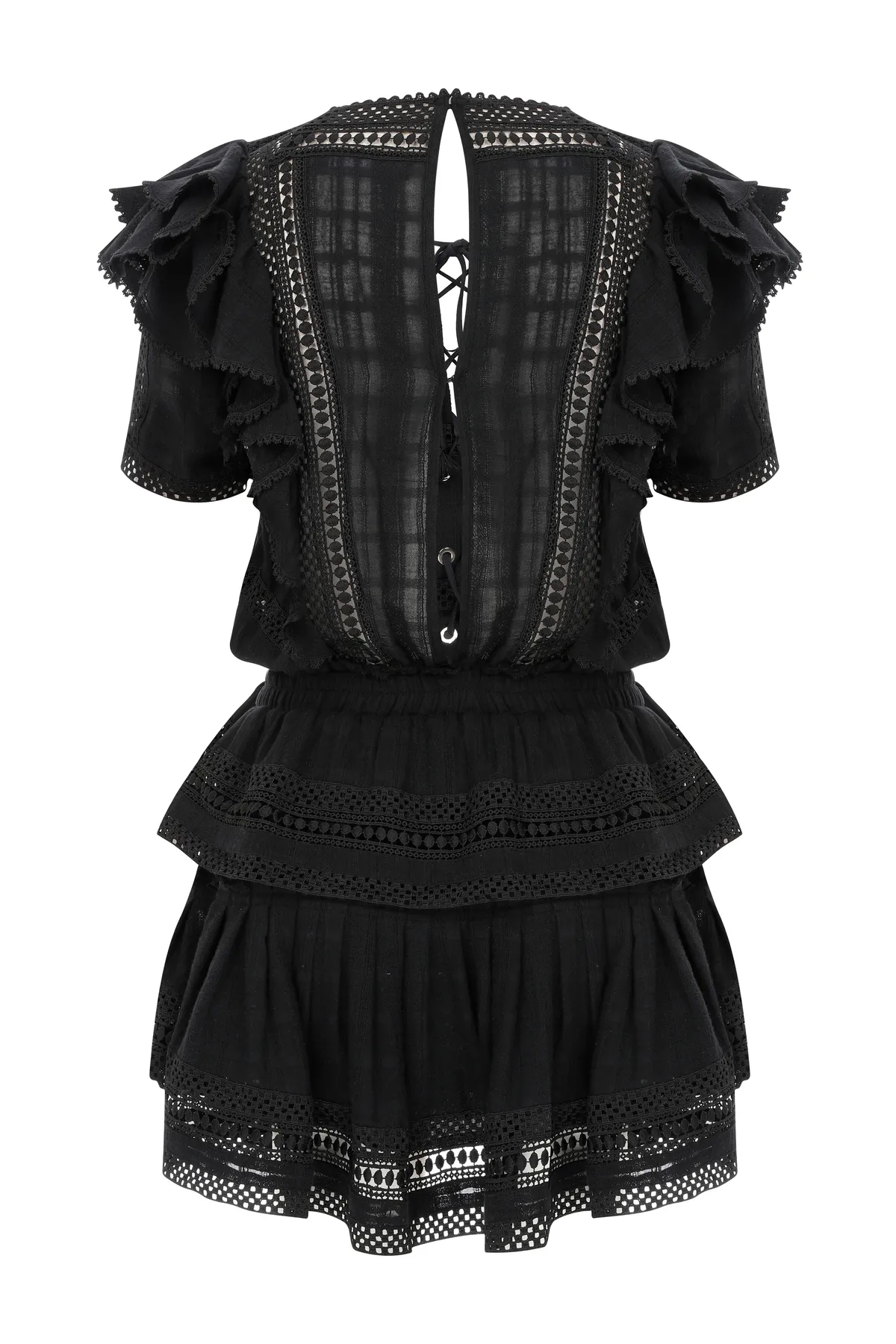 SAGAZA  Kleid - Schwarz - A-Linie