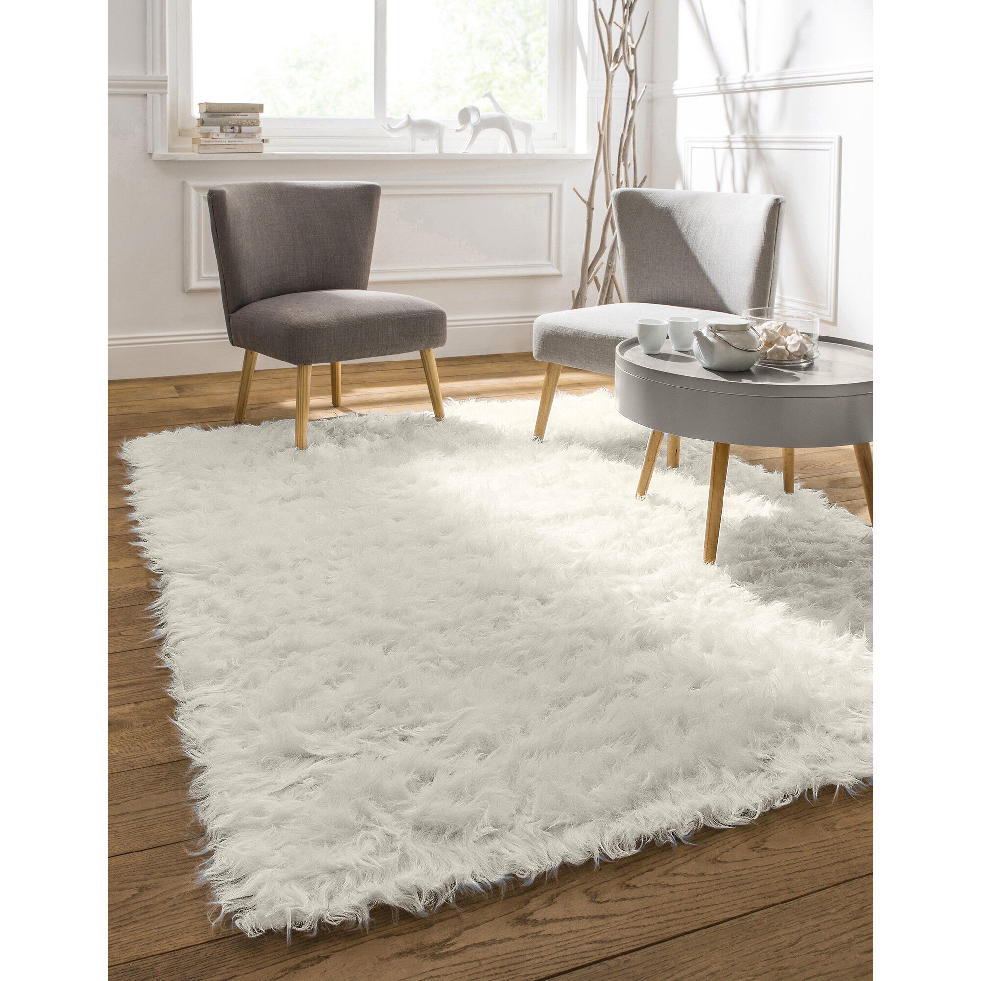 Tapis poils longs