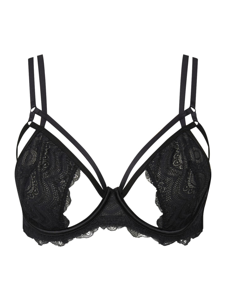 Ulla Popken Bügel-BH in schwarz günstig kaufen