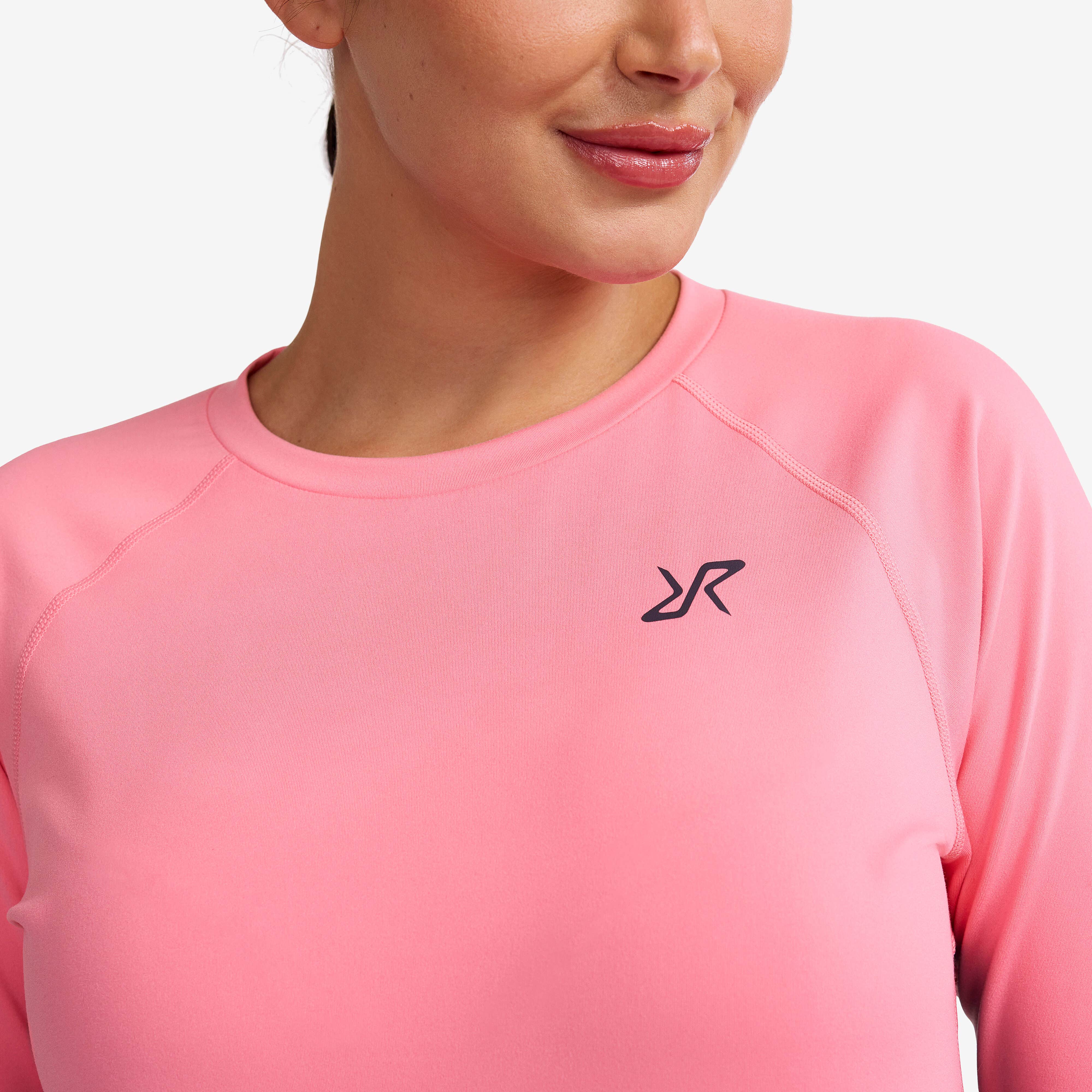 Prep Crew Neck Top Femme Morning Glory