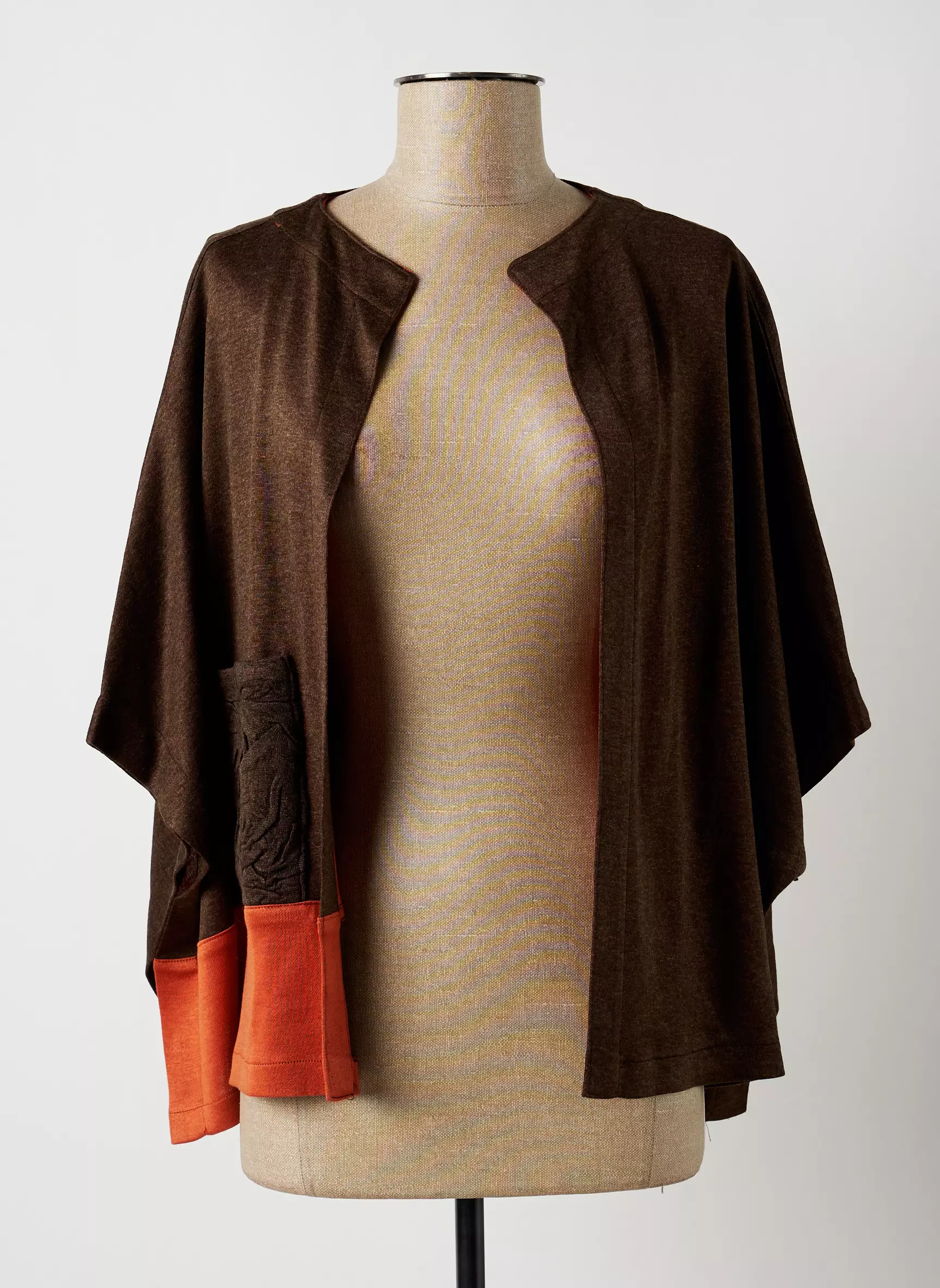 Lauren Vidal Vestecasual Femme couleur marron