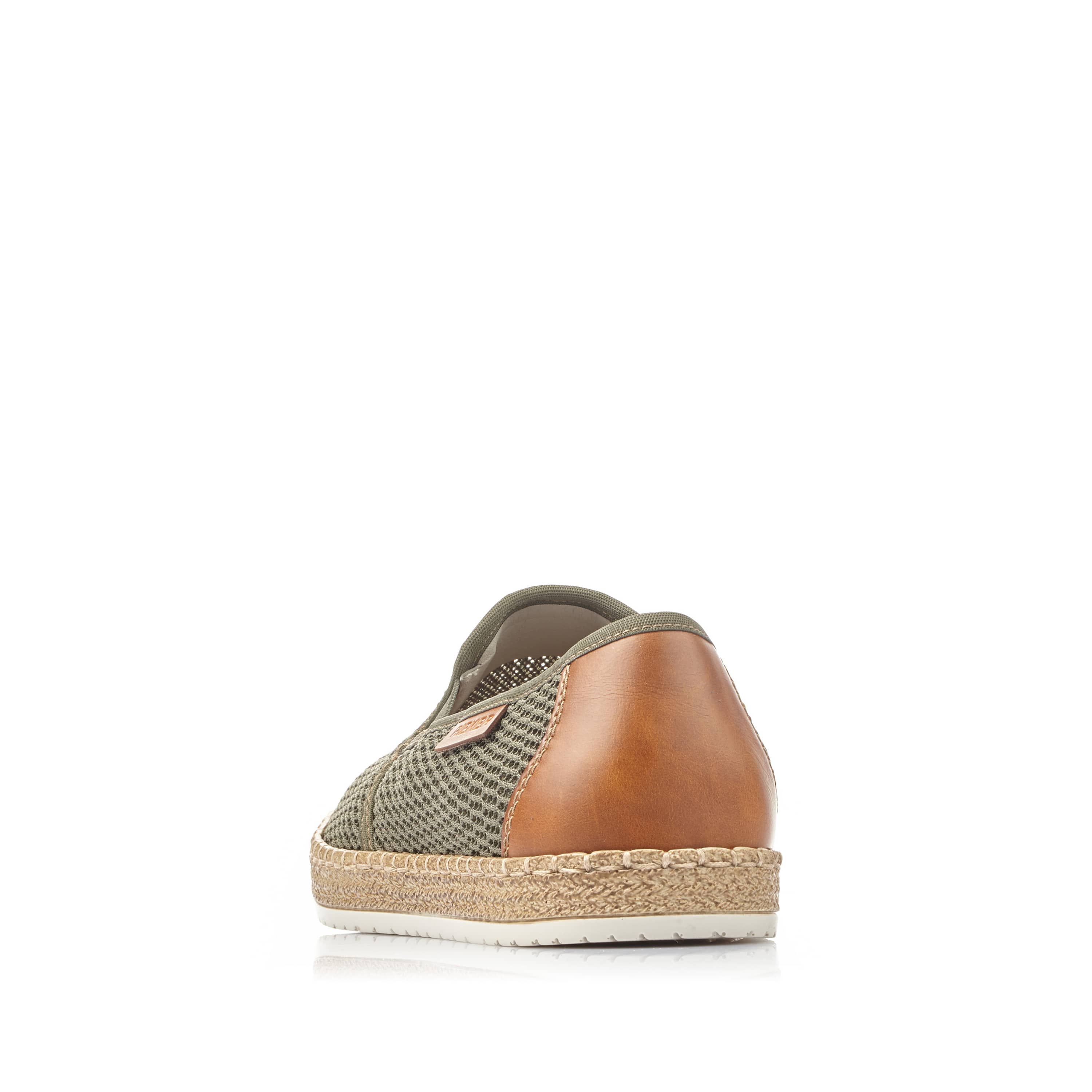 Rieker Herren Slipper olivgrün