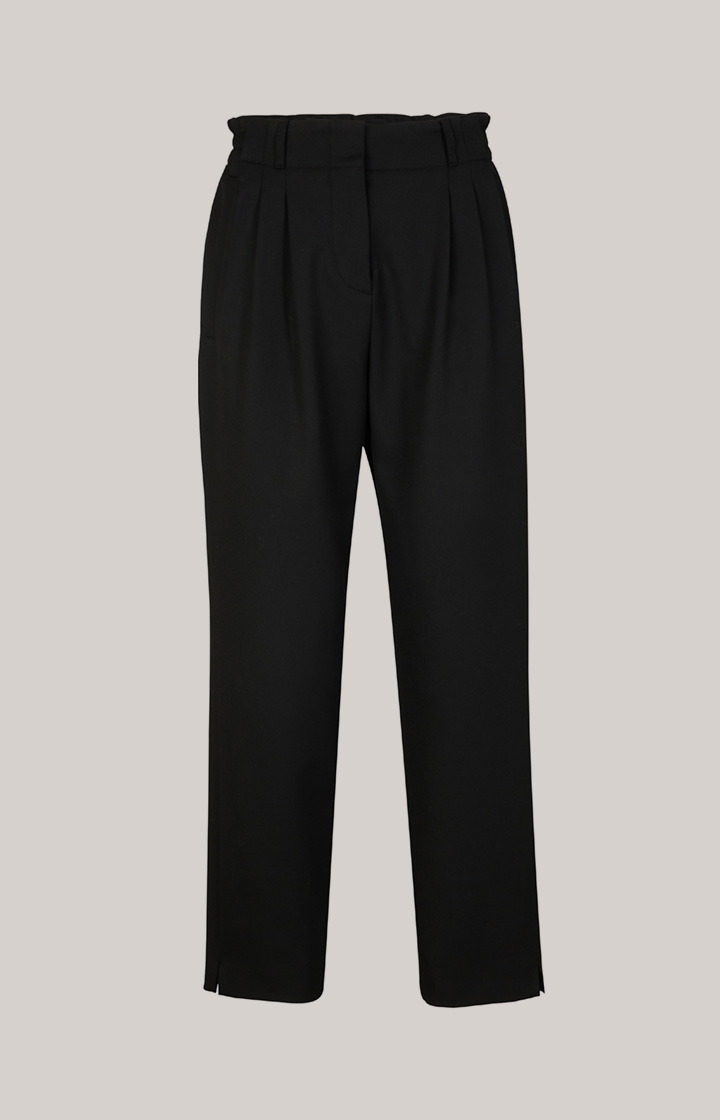 Twill-Hose in Schwarz