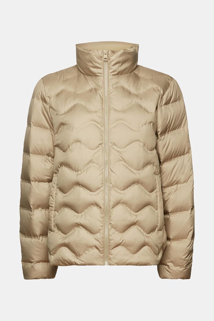 Recycelt: Gesteppte Pufferjacke