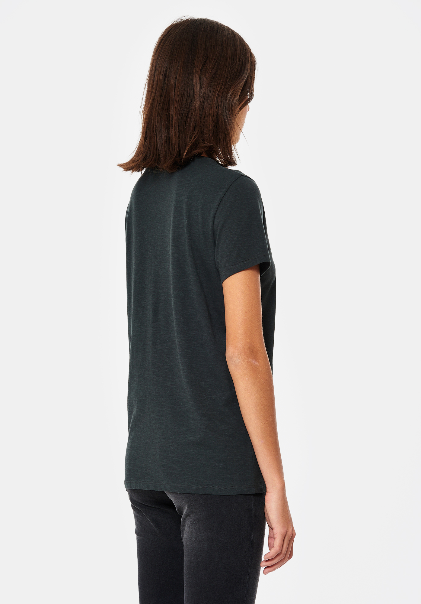 JEMA   T-shirt gris Femme en 100% coton bio