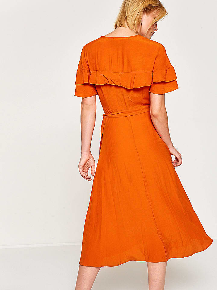 KOTON Kleid in Orange günstig kaufen 36