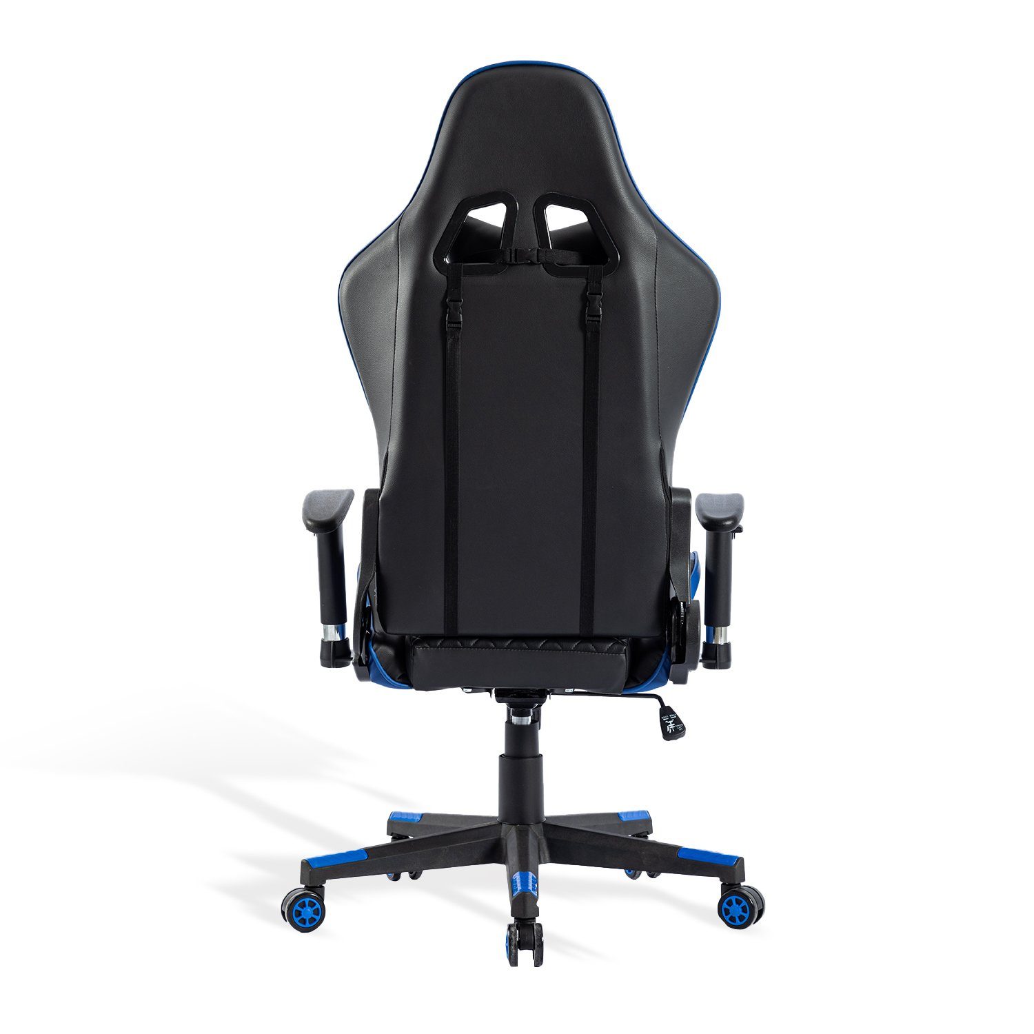 FOXSPORT Gaming-Stuhl ergonomisch Gamer Stühle (Professioneller Gamingstuhl), Eingebauter Wippmechanismus, Max. Belastbarkeit: 150 kg