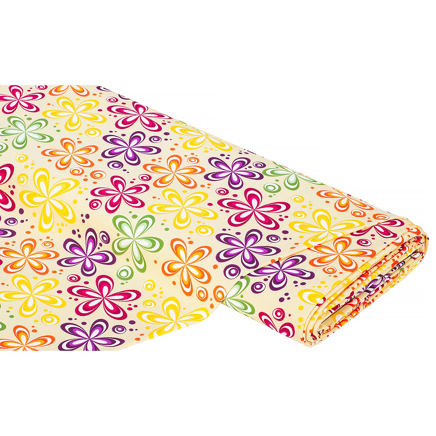 Jersey Flower Power, zartgelb-color