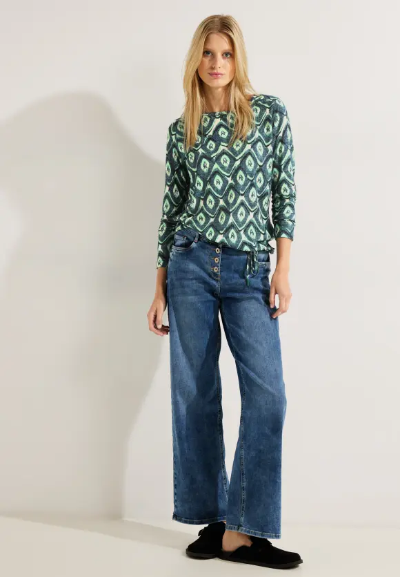 CECIL Langarmshirt mit Print