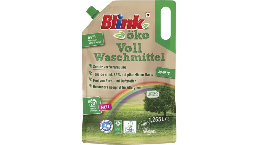 Blink Öko Vollwaschmittel Flüssig 1.27 l