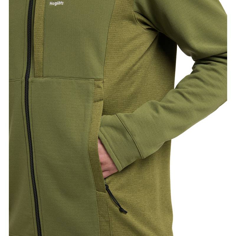 Haglöfs Vassi Mid Hood Fleecejacke Herren