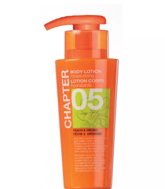 CHAPTER 05 LOTION CORPORELLE Pêche & Orchidée