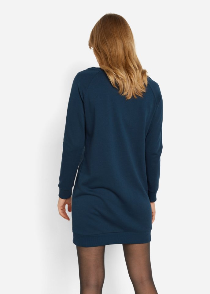 Sweatkleid mit Raglanärmeln