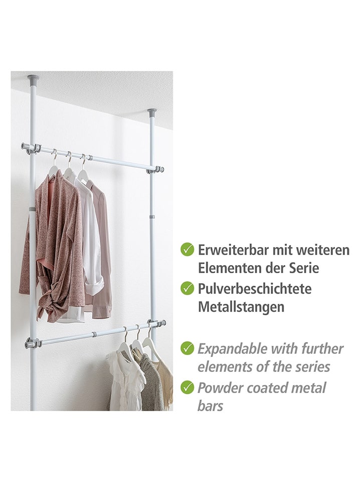 Wenko 2er-Set: Kleiderstangen 
