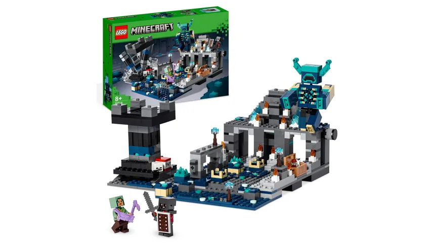 LEGO Minecraft 21246 Das Duell in der Finsternis, Spielzeug mit Figuren