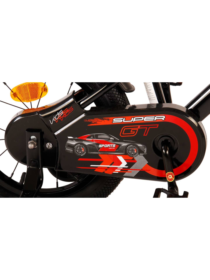 Volare Kinderfahrrad Super GT Kinderfahrrad für Jungen 14 Zoll Kinderrad Rot 4 Jahre günstig kaufen onesize