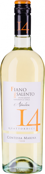 Contessa Marina Fiano Salento IGT 14 Contessa Marina Italien  trocken - 6er Karton