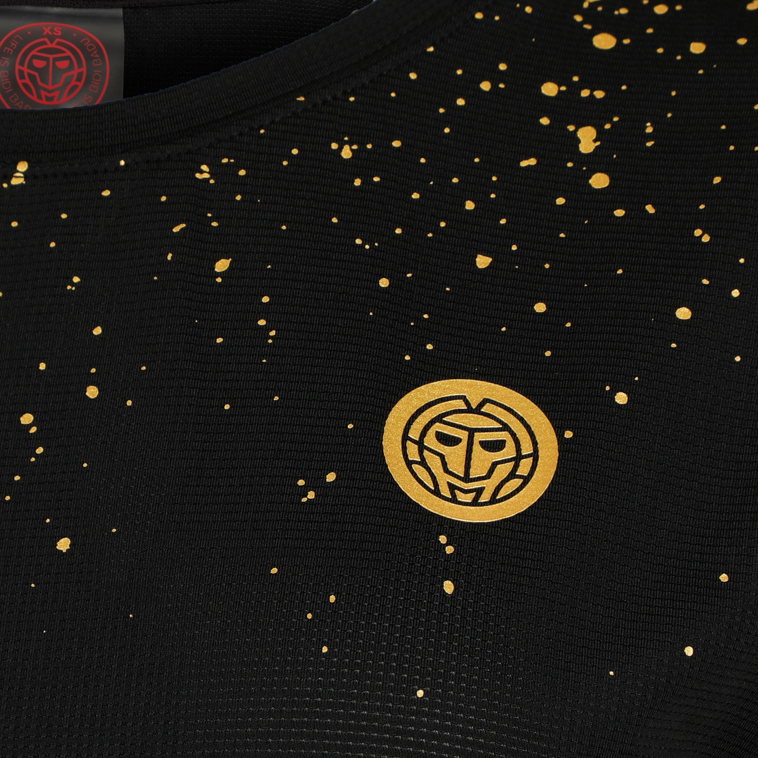 Paris 2024 Junior Capsleeve T-Shirt Mädchen - Schwarz, Gold