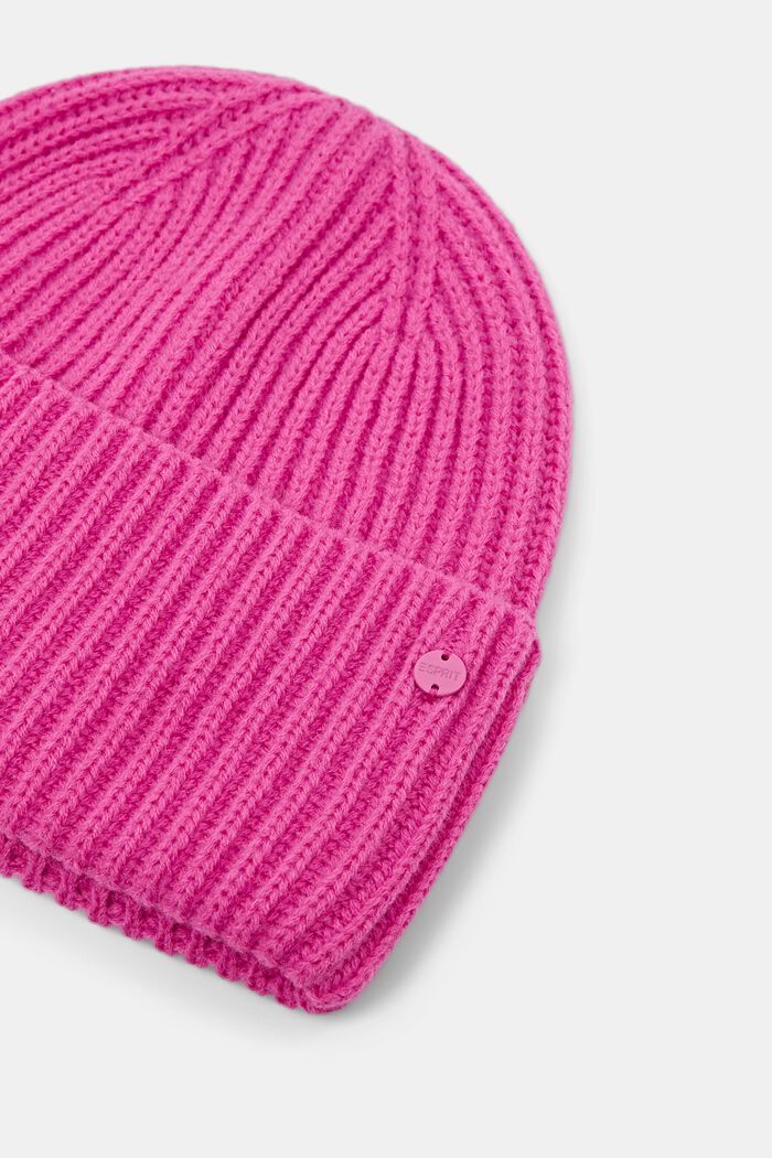 Rippstrick-Beanie
