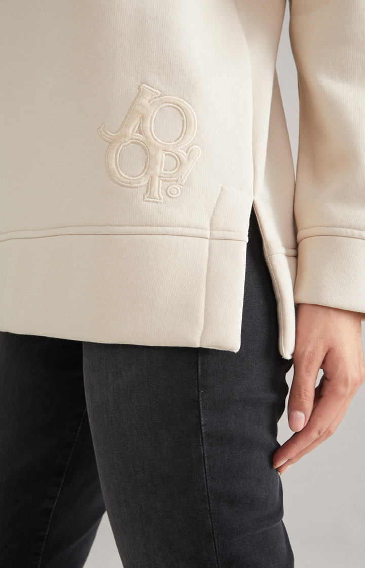 Sweatshirt in Beige