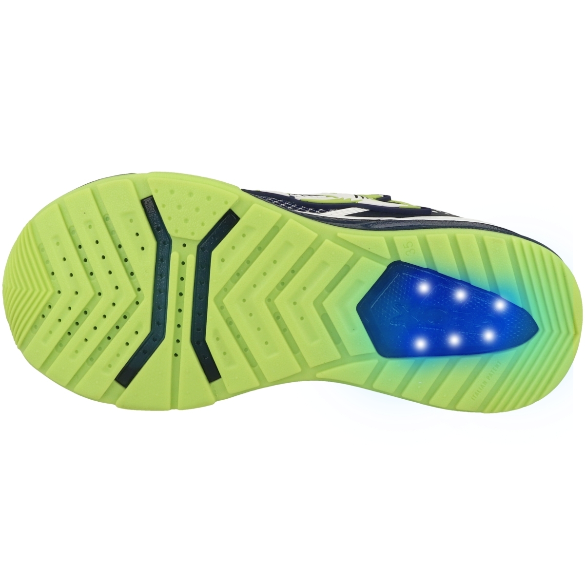 Geox J Bayonyc B. A Sneaker Low blau