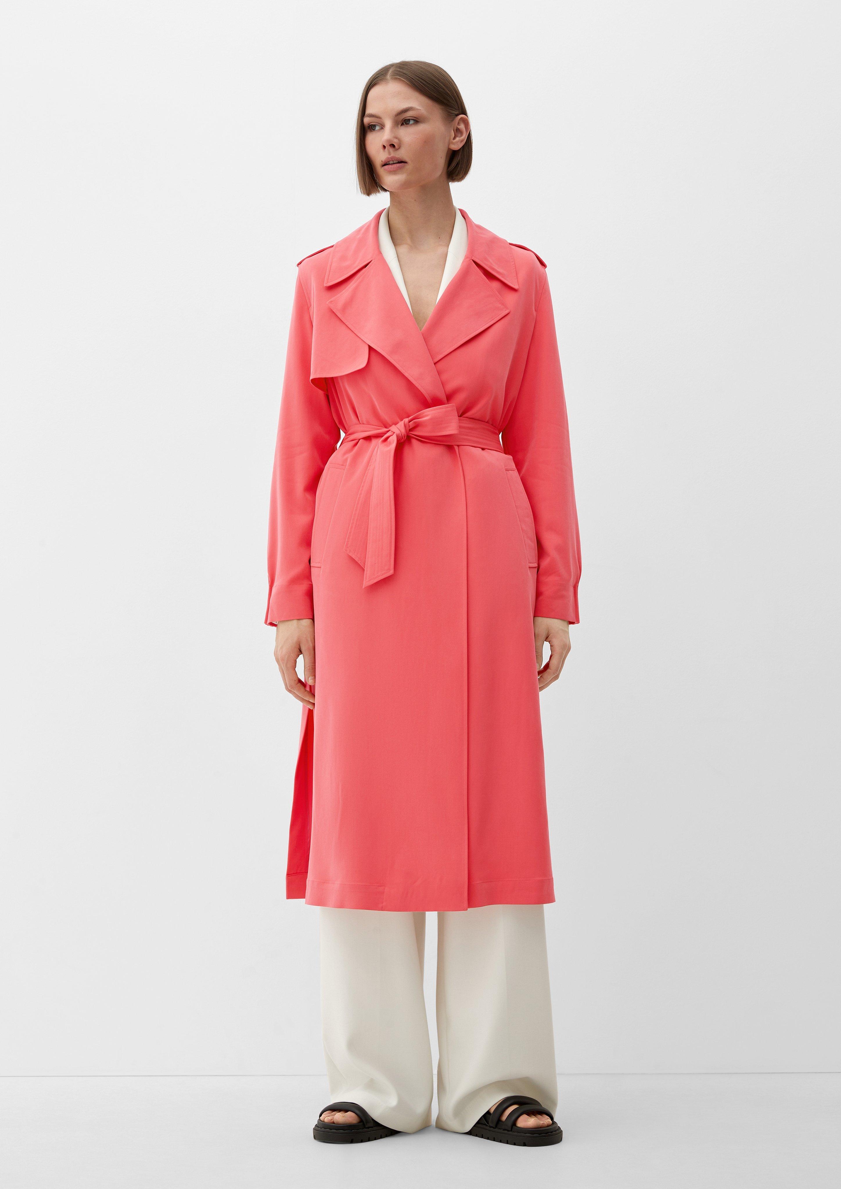 Trenchcoat aus Viskosemix  2126236-4515