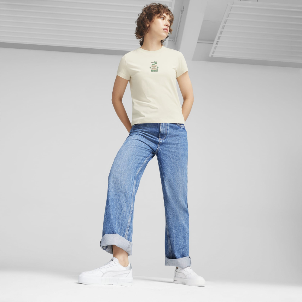 PUMA Cali Court Metallic 393768_02 / weiss