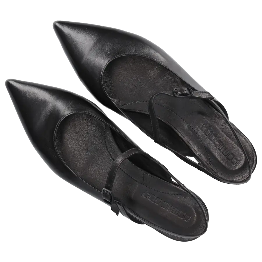 Pomme D`OR - Sling-Ballerinas 0610A Nappaleder - schwarz