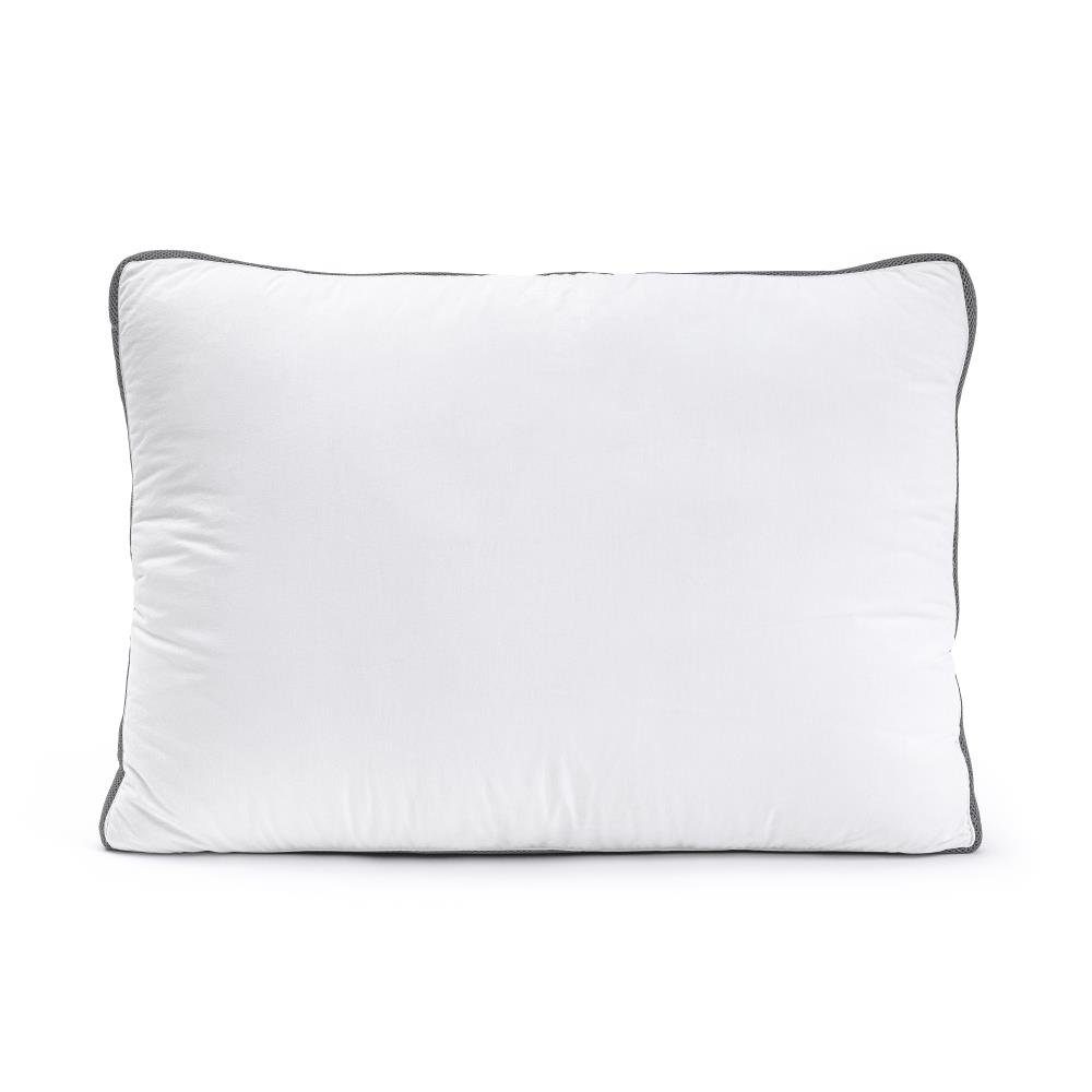 3-Kammer-Kopfkissen 3-Kammer-3D-Memory-Schaum-Kissen, Sitheim-Europe, Füllung: 50% Memory Foam Flakes, 50% Hohlfaser-Polyester, Seitenschläfer, Rückenschläfer, Bauchschläfer, Gut atmungsaktiv, Anti-Allergie