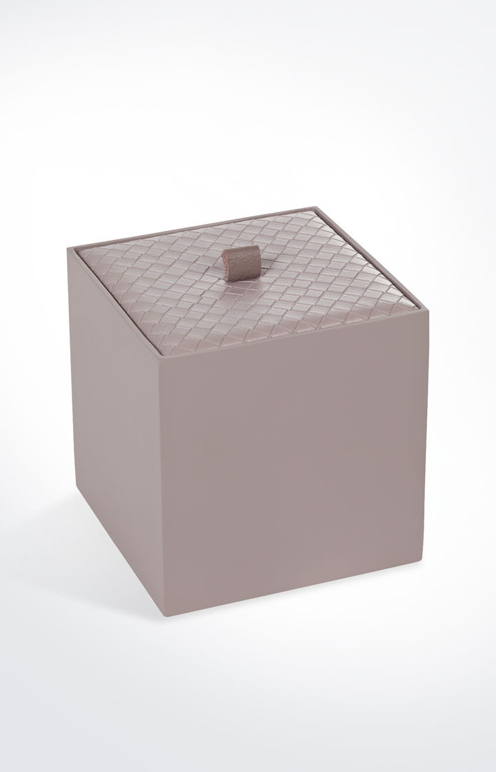 Große Kosmetik-Box Bathline, Grau-Rosé
