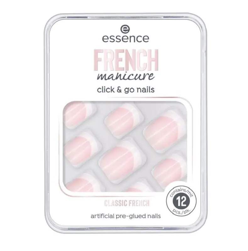ESSENCE Γαλλικό Μανικιούρ Click & Go Νύχια 01
