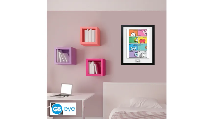 BT21 - Framed print 