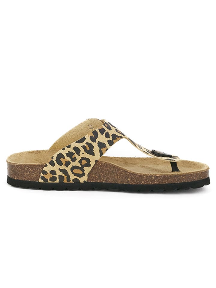 BABUNKERS Family Zehentrenner in Beige/ Braun günstig kaufen