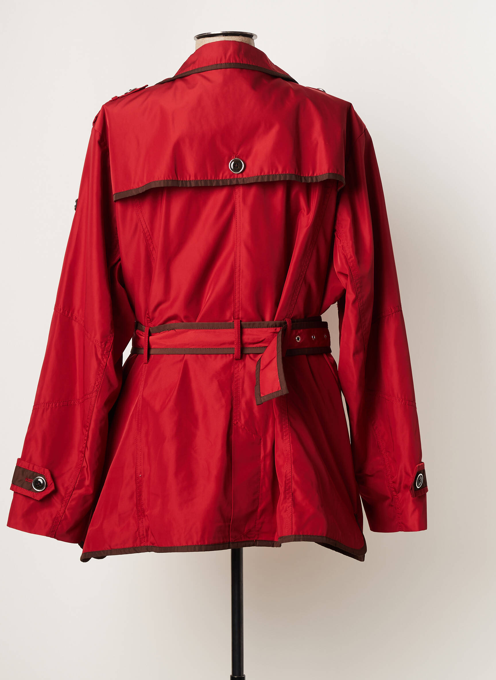 Christine Laure Parkas Femme couleur rouge
