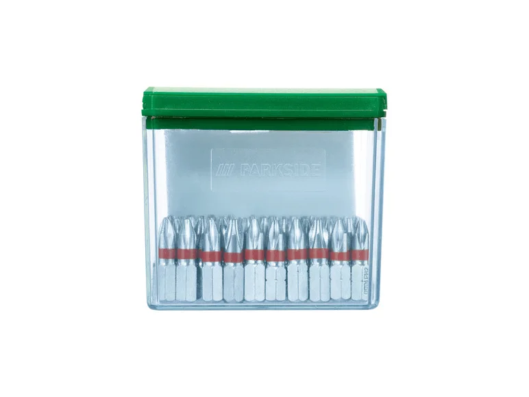 PARKSIDE® Jeu d'embouts, 25 mm ou 50 mm, cor acier S2