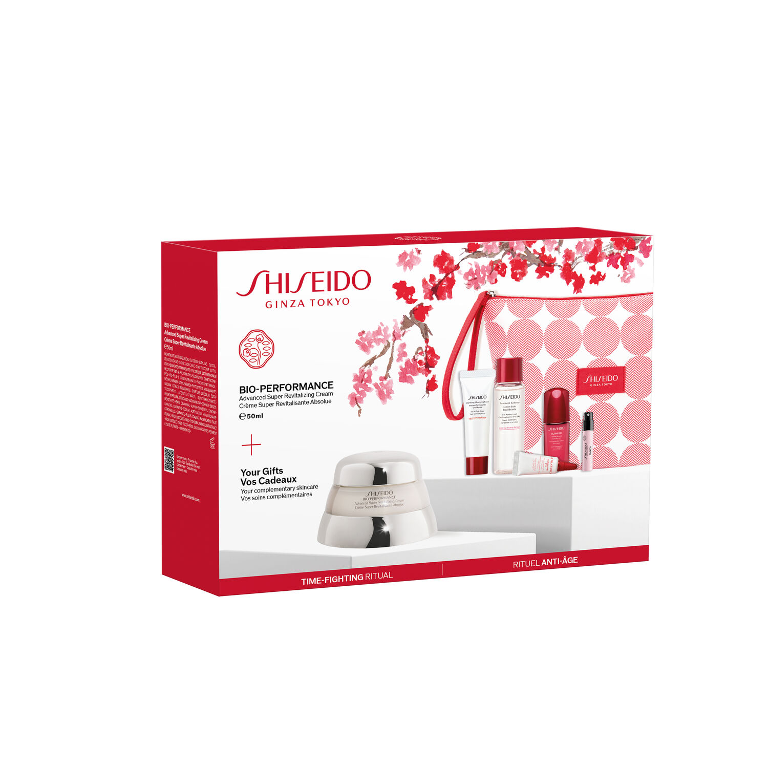Shiseido BIO-PERFORMANCE Coffret Rituel Revitalisant Anti-Age 5 Soins